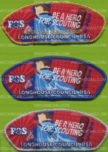 Patch Scan of 446560- Be a hero for Scouting 