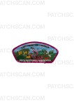 Patch Scan of Last Frontier Council 2023 NSJ bees JSP pink bdr
