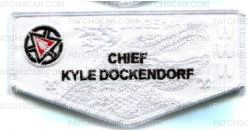 Patch Scan of Caddo Lodge OA Flap Chief Kyle Dockendorf
