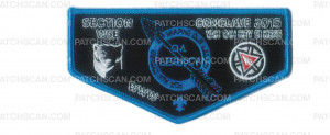 Patch Scan of W6E Conclave Yah Tah Hey Si Kess Lodge flap (85190 V-3)