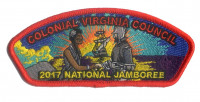 Colonial Virginia Council 2017 National Jamboree JSP - Version two - Red Border Colonial Virginia Council #595