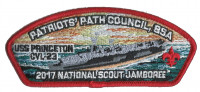 2017 National Jamboree - Patriots' Path Council JSP - USS Princeton Patriots' Path Council #358