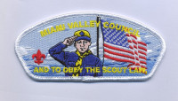 AND TO OBEY THE SCOUT LAW 241701 - Silver Metallic Border Miami Valley Council #444