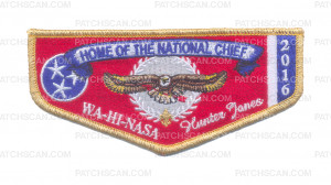 Patch Scan of Home of the National Chief Flap