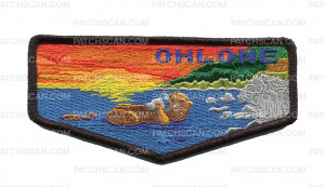 Patch Scan of Ohlone 63 flap black border
