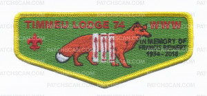 Patch Scan of Timmeu 74 Francis Reinert flap