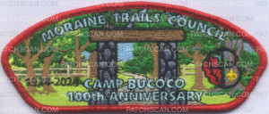 Patch Scan of 467420- 100Th Anniversary Camp Bucoco