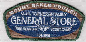 Patch Scan of General Store CSP green