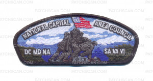 Patch Scan of National Capital Area Council Iwo Jima Memorial CSP