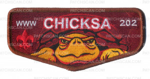 Patch Scan of Yocona Area Council - Turtle OA Flap 
