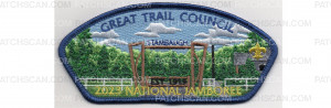 Patch Scan of 2023 National Jamboree CSP Stambaugh Gate (PO 101268)