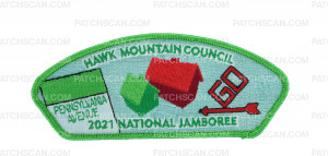 Patch Scan of 2021 National Jamboree - HMC - Pennsylvania Avenue