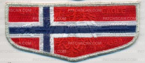 Patch Scan of Norway Flag OA Flap