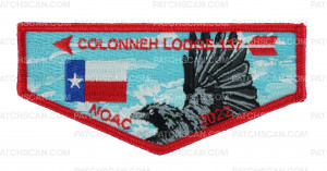 Patch Scan of NOAC 2022- Colonneh Lodge 137 (TODAY Flap) 
