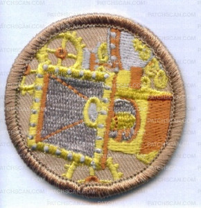 Patch Scan of Old Speaker Patrol Patch