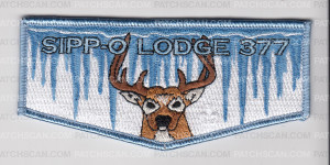 Patch Scan of Sipp-O Lodge 377 Winter Banquet OA Flap