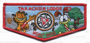 Patch Scan of Takachsin Lodge Flap - Garfield
