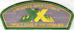 Patch Scan of Cherokee Area Council Twenty Years of Venturing CSP