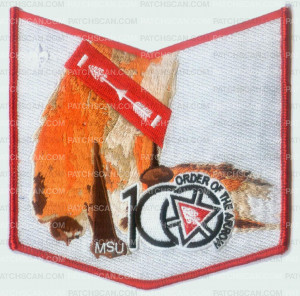 Patch Scan of NOAC WAG-O-SHAG POCKET-RED