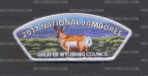 Patch Scan of Greater Wyoming Council 2017 National Jamboree Antelope JSP