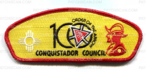 Patch Scan of Conquistador Council NOAC OA CSP