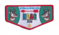 Wipala Wiki NOAC 2018 2 Antelope Flap Red Border Grand Canyon Council #10