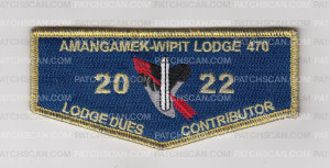 Patch Scan of Amangamenk-Wipit Lodge Contributor OA Flap