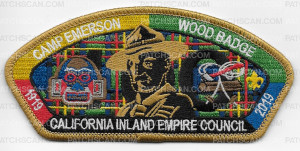 Patch Scan of Camp Emerson Wood Badge CIEC CSP 