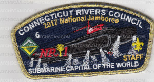 Patch Scan of CRC National Jamboree 2017 STAFF #6