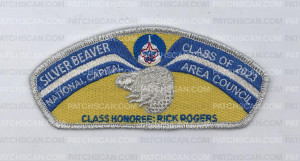 Patch Scan of Silver Beaver 2023 Class Honoree RIck Rogers 