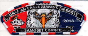 Patch Scan of Samoset Council Once An Eagle Always An Eagle 2018