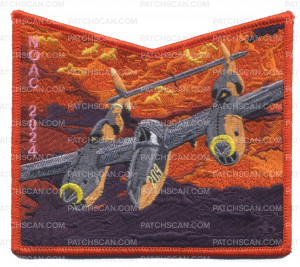 Patch Scan of 209 P-38 NOAC 2024 pocket patch