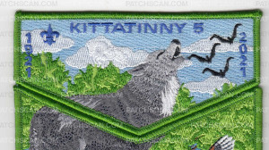 Patch Scan of KITTATINNY 100 PROUD HERITAGE (Flap/Pocket Sets) E