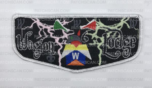 Patch Scan of Wagion Lodge Lightning 2018 OA Flap