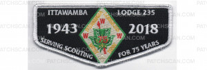 Patch Scan of 2018 Lodge Flap Black (PO 87581)