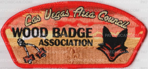 Patch Scan of Las Vegas Wood Badge Fox CSP