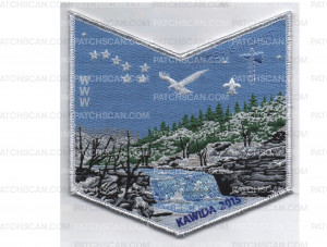 Patch Scan of Winter Banquet pocker patch