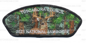 Patch Scan of 2023 NSJ Tuscarora "Deer" CSP (Black) 