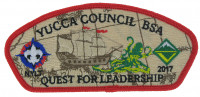 Yucca Council BSA NYLT 2017 Quest for Leadership Red Border Yucca Council #573