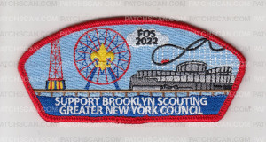 Patch Scan of Brooklyn FOS patch