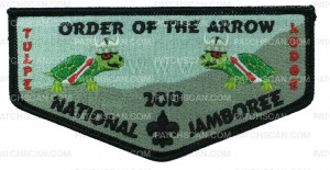 Patch Scan of TB 207201B Annawon Jambo OA Pocket Top 2013
