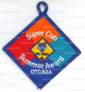 Patch Scan of X164952A Super Cub Summer Award