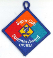 X164952A Super Cub Summer Award Overland Trails Council #322