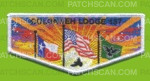 Patch Scan of Colonneh Lodge 137 Camp Staff (White)