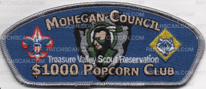 Patch Scan of $1000 POPCORN CLUB CSP BLUE