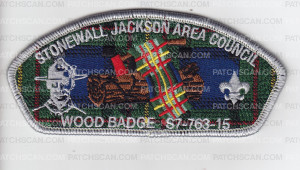 Patch Scan of Wood Badge S7-763-15 CSP