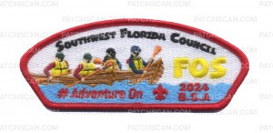 Patch Scan of Southwest Florida Council 2024 Adventure On 