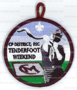 Patch Scan of X147739A TENDERFOOT WEEKEND
