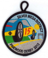 X165188A SILVER MESA DISTRICT PINEWOOD DERBY 2013  Silver Mesa District