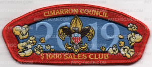 Patch Scan of CIMARRON 1000 SALES CLUB
